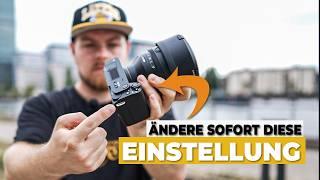 Das solltest du SOFORT in deiner Kamera umstellen I TUTORIAL