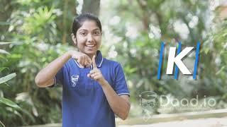 ALPHABETS IN INDIAN SIGN LANGUAGE