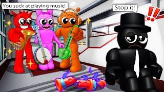 SPRUNKI Gray Got Kicked Out of the Music Group in ROBLOX!