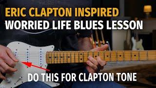 Eric Clapton Inspired Slow Blues Lesson