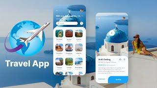 Flutter Travel App with Latest functionality  - Flutter Tutorial for beginners