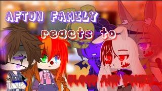 Afton Family reacts to blood and bones(FNaF)[]No part2[]中文字幕/English subtitles(US)