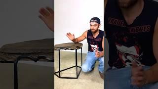 What can I say ‍️ Rock Tables.. ROCK #art #welding #metalwork #welder #artist #sculpture #diy
