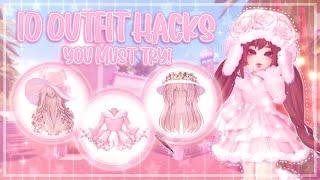 10 outfit hacks you MUST try! || Royale High || Part 4 || FaeryStellar