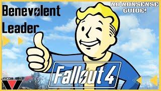 2024 Benevolent Leader (100 Happiness Settlement) Guide Fallout 4