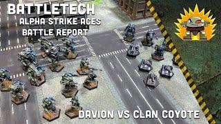 Battletech: Alpha Strike Nothern Assault Mission - Davion vs Clan Coyote