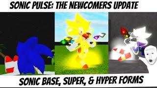 Sonic Pulse RP: The Newcomers Update - Remastered Green Isles Roam With Base, Super, & Hyper Sonic