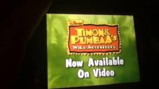 Timon and Pumbaa Wild Adventures Promo