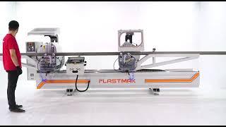 Çift Köşe Kesim Makinası | Plastmak Machine | makinecim.com