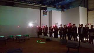 Fraunhofer IML - Autonomous drones at Zukunftskongress, Sep 2017
