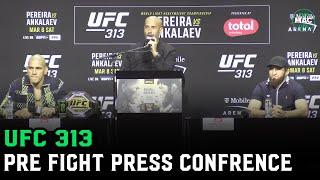 UFC 313 Press Conference: Alex Pereira - “He hasn’t fought anyone like ME!”