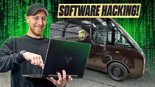 HACKING Into my Electric UPS Van's Secret Computer System!