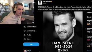 xQc Reacts to "One Direction" Star Liam Payne Died Falling from 3rd Floor of his Hotel in Argentina