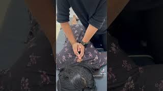 HER BACK CRACKED LIKE BUBBLE WRAP! #sydney #asmr #chiropractic #shorts