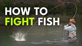 Setting the Hook & Fighting Fish On A Fly Rod — Fly Fishing for Beginners | Module 7, Section 1