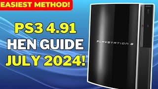 How To Jailbreak ANY PS3 on 4.91 or Lower! (JULY UPDATED METHOD!)