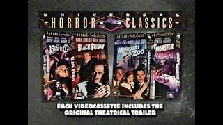 Universal Horror promo for "Black Castle", "Black Friday", "Murders in the Zoo" & "Night Monster".