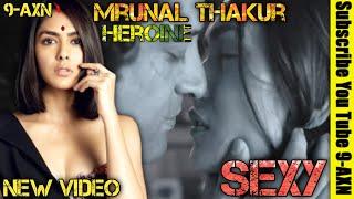 Sexy Heroine Mrunal Thakur Short Film Kiss Video