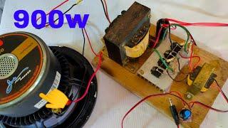 DIY Powerful Ultra Bass Booster Amplifier // How to make DIY Booster Amplifier