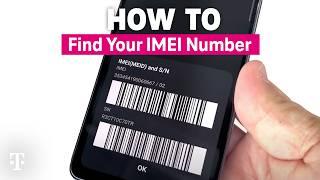 How To Find Your IMEI Number | T-Mobile