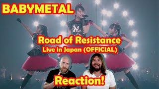 Musicians react to hearing Road of Resistance - Live in Japan (OFFICIAL)!