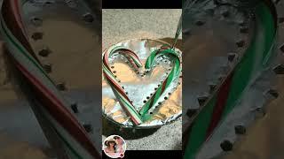 ASMR/Satisfying Ticking Sounds Of Tin Foil With HERSHEYS CANDY CANE #asmr #screencast #poking #fun