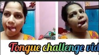 @S S S VLOGS Tongue challenge video #challenge #trending #trendingvideo