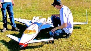 BEECHCRAFT STARSHIP 1 / AMAZING RC MODEL AIRCRAFT / FLIGHT DEMONSTRATION / STUNNING !!!