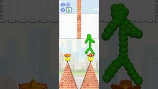 Draw To Smash logic puzzle Level 1058 #imalidotcom game solution Logic Puzzle Draw the line to smash