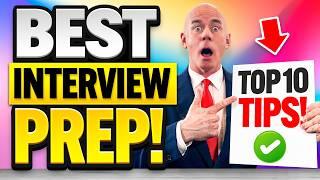 HOW TO PREPARE FOR A JOB INTERVIEW! (10 GREAT TIPS for PASSING a JOB INTERVIEW!)