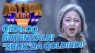 Qizaloq butun zalni "SHOK"da qoldirdi!