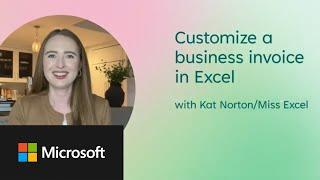 Microsoft Create: Customizing an Excel Invoice Template