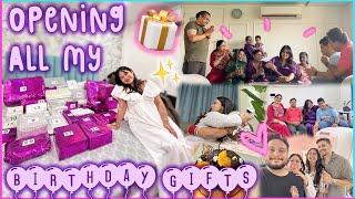 Opening All My BIRTHDAY GIFTS *So Many Surprises*  What I Got | ThatQuirkyMiss