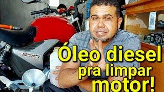 Dica de como fazer limpeza do motor com diesel sem dar problema