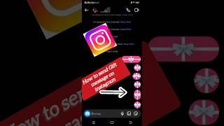 how to send gift message in instagram¦instagram per gift message kaise send kren¦September 14, 2023