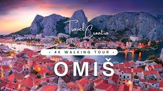 Omis  Croatia   Pirate City ‍️ Almissa - 4K Walking Tour -Captions & Immersive Sound |Ep.7