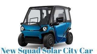 Self Charging Car | New Squad Solar City Car 2025