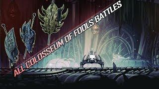 Hollow Knight: ALL Colosseum of Fools Battles [Walkthrough/Guide]