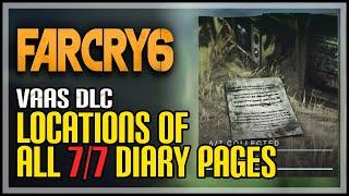 Far Cry 6 Vaas DLC All Diary Page Locations