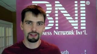 BNI Testimonial: Dustin Whalen, Theory Creative (Information Technology)