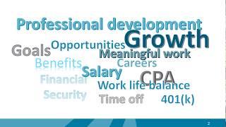 Opportunities in Accounting