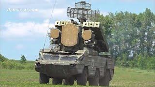 The work of the Osa-AKM air defense system of the Russian militia in Ukraine