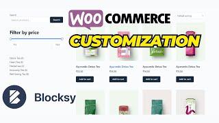 Woocommerce Customization in Blocksy theme || Shop Page Full Customization || Customize product page