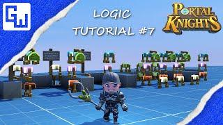 Making Our Game Re-Playable! Logic Tutorial PART 7! - Portal Knights 1.7.2