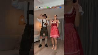 COMMENT FOR 7 YEARS GOOD LUCK!  - #dance #trend #couple #funny #german #deutsch #shorts