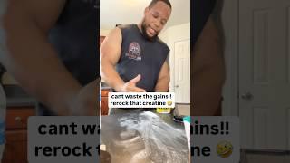 hell nawwww  #creatine #gym #workout #ghettobodybuilder