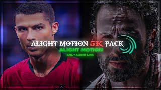 Free Alight Motion 5k Cc Pack | Ae Like Cc Pack On alight motion 