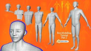 Blender Tutorial - Human Body Modelling for Animation - Part 2