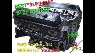 ENGINE REBUILD PT2 PISTONS, RODS, TIMING SET AND LIFTERS