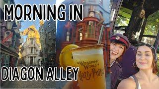 Wizarding World of Harry Potter | Being First into Diagon Alley | Solo Trip Day 4